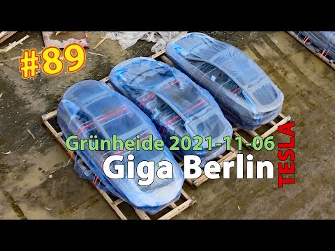 #89 Tesla Giga Berlin • 2021-11-06 • Gigafactory 4K