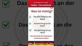 Day 23 | Deutsch Mit Sajin | German Language Online | #shorts