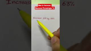 Download lagu How to Increase/Decrease Percentages? #math #tutor #mathtrick #learning #shorts #youtube #youtuber mp3 Download lagu How to Increase/Decrease Percentages? #math #tutor #mathtrick #learning #shorts #youtube #youtuber mp3
