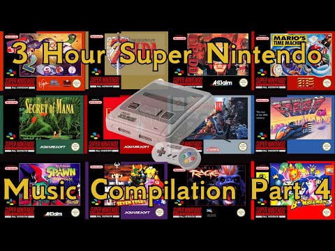 3 Hour Super Nintendo Nostalgic Music Compilation Part 4