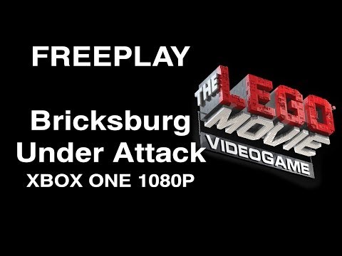 The LEGO Movie Videogame Bricksburg Under Attack Freeplay XBOX ONE 1080P