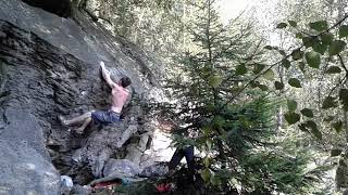 Video thumbnail of Libůstka, 7C. Modřín