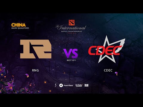 RNG vs CDEC, TI9 Qualifiers CN, bo5, game 4 [Adekvat & Lost]