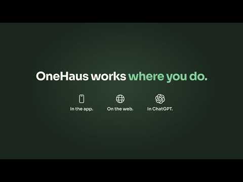 OneHaus video preview