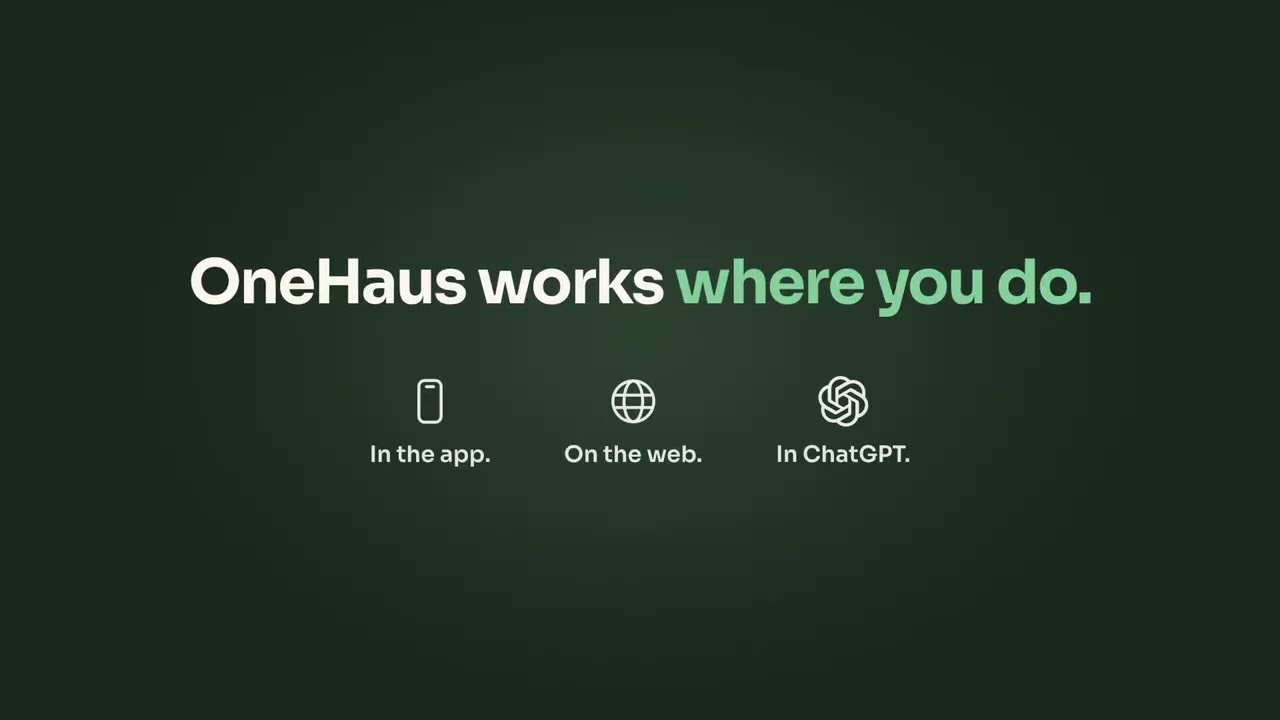 OneHaus video preview