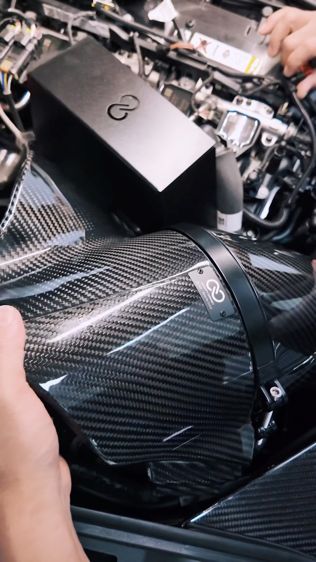 กรองกาศ Infinity Design intake Toyota #GRsupra #Supra #GFORCE #ซูปร้า