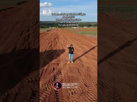 Loteamento Paquetá em Olhos D'Água, Alexânia/GO