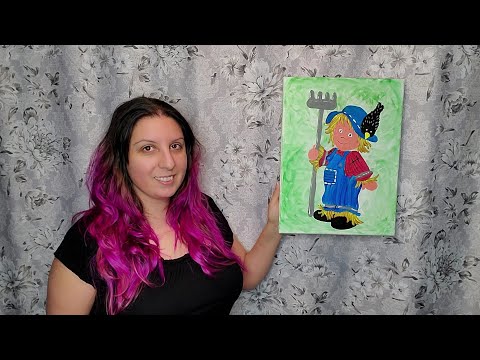 How To Paint A Scarecrow