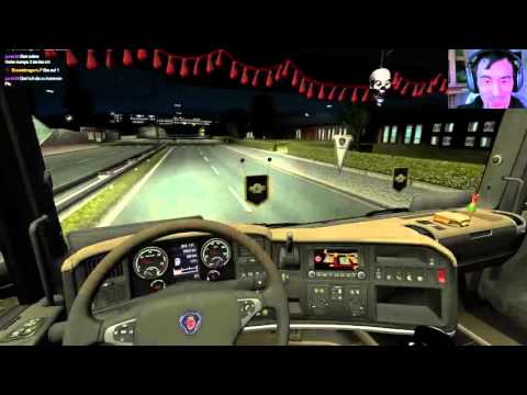 [BD-Games] -- ETS2 MP. Ein Paar Touren auf großen Spuren. Live vom 21.10.15 -- [HD]