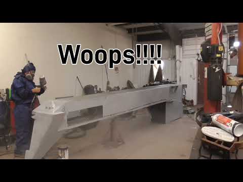 Heavy Duty Tow Truck Rebuild Part 9: Prepping Driver Side Tool box For Filler and Paint