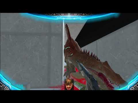 FPS perspective Doom Style Animal Revolt Battle Simulator