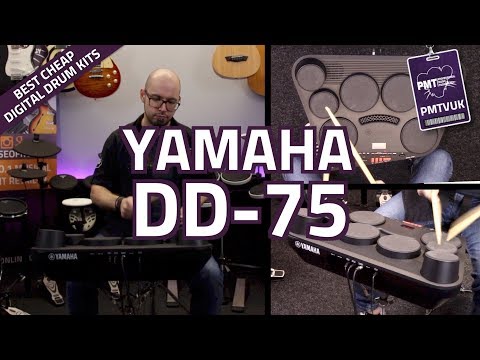Yamaha DD-75 Desk Top Electronic Drum Kit - Overview & Demo