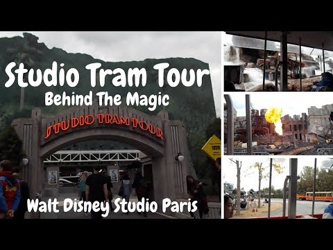 Full Studio Tram Tour, Behind The Magic | Paris Disneyland Attraction