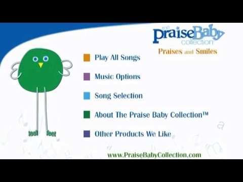 The Praise Baby Collection: Praises and Smiles 2004 DVD Menu