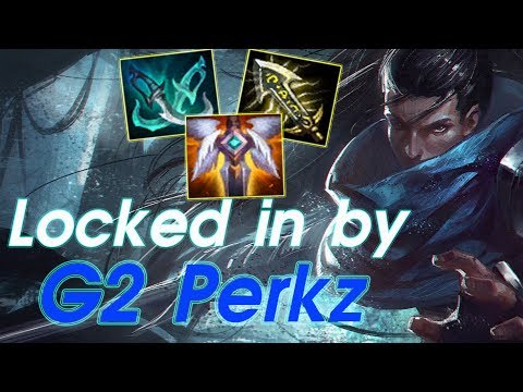[GG] YASUO Locked in Worlds 2017 by G2 Perkz |  2017 World Championship Group Stage Day 6