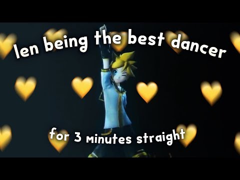 kagamine len being the best dancer for 3 minutes straight