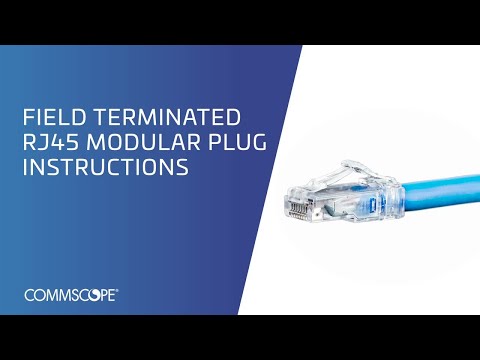 CommScope Amp Cat6 RJ45 Connector