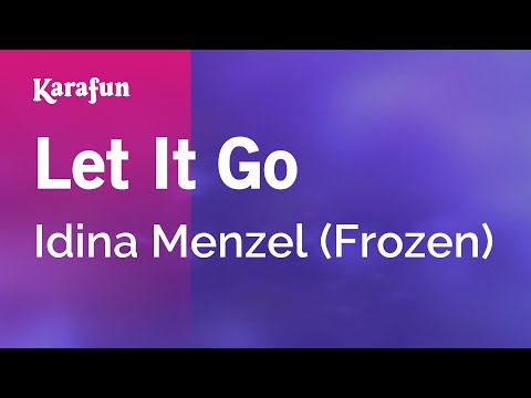 Let It Go - Frozen (2013 film) (Frozen  2013 film) | Karaoke Version | KaraFun