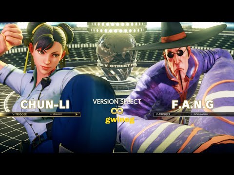 STREET FIGHTER V  Chun Li vs F.A.N.G