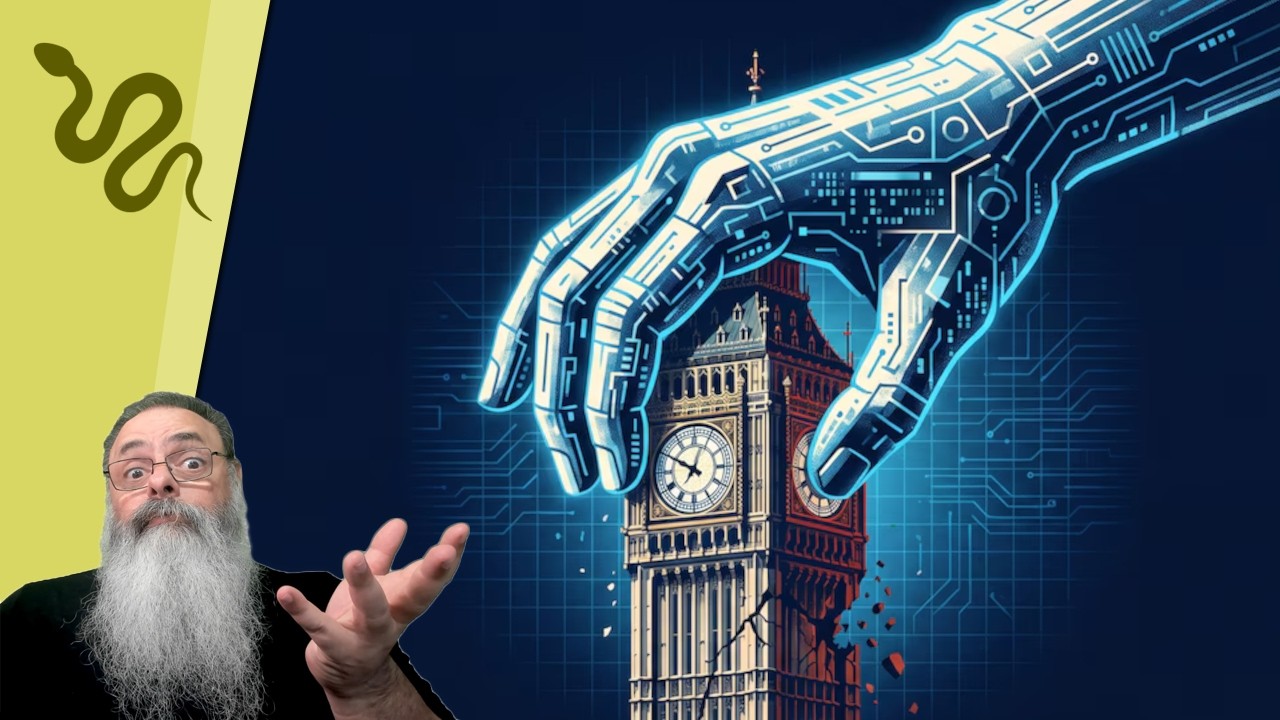 ESTADO da INGLATERRA está FALINDO devido a INTELIGÊNCIA ARTIFICIAL