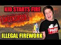 Kid Starts Wildfire By Lighting Banned Fireworks Neighborhood Evacuated Uncensored Version