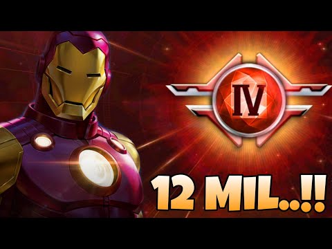 12 MILLION ABX..!! T4 IRONMAN is a MONSTER..!! BLAST MALE // PARALYZE // MARVEL FUTURE FIGHT // MFF