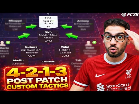 *POST PATCH* BEST META 4213 FORMATION AND CUSTOM TACTICS | FC 26 ULTIMATE TEAM