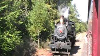 preview picture of video 'Steam Train ride on the Cowlitz Chehalis & Cascade RY'