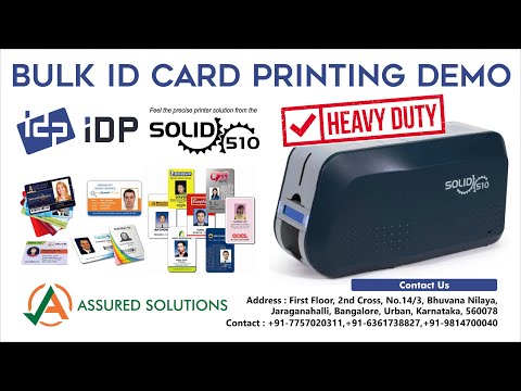 Solid 510 D ID Card Printer