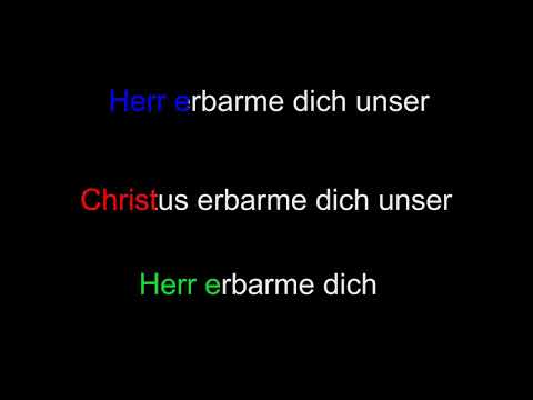 Herr erbarme dich unser | Karaokeversion