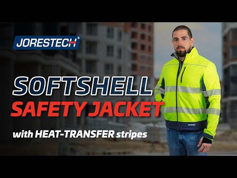 STRONGMAN Green VizWear Safety Jacket  1 Inch Reflective Tape High Visibility Vest