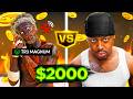 I WAS OFFERED 2000 TO WAGER THE 1 RANKED NBA 2K CONTENT CREATOR