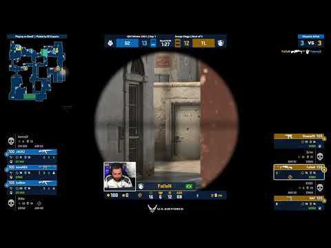 FalleN VAC flick with SCOUT vs G2