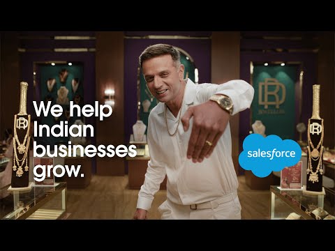 Rahul Dravid bats for business growth with Salesforce as his captain
