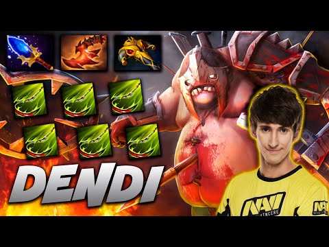 Dendi Pudge - The ONE and ONLY - Dota 2 Pro Gameplay [Watch & Learn]