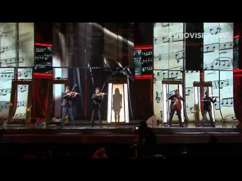 Quartissimo & Martina's first rehearsal (impression) at the 2009 Eurovision Song Contest