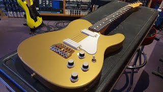 Video thumbnail for 1983 Fender Elite Telecaster Aztec Gold Top Dan Smith Design Tele Guitar by Essex Recording Studios