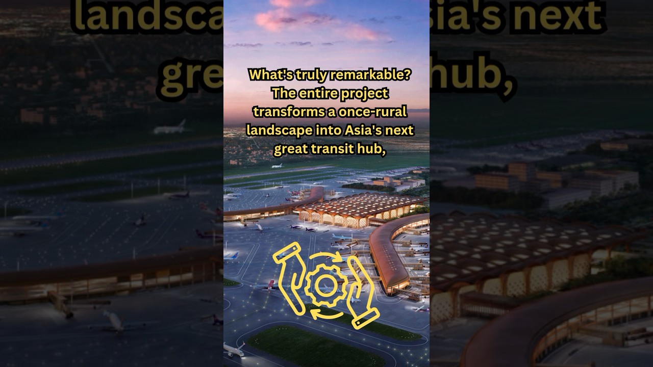 🇰🇭 😱 Inside Asia's NEWEST $1.5B Mega Airport | Bigger Than 400 Football Fields! #aviation #asia