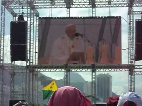 JMJ 2013 - HOMILIA Papa Francisco