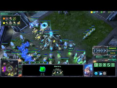 StarCraft 2 - Crota - Kiwikaki (P) vs Slush (Z) on Metalopolis