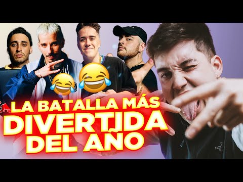 LA BATALLA MÁS FALTOSA DEL AÑO 🤣🤣🤣 MEJOR QUE UN NEXT - GAZIR MNAK VS BLON SKONE - LLORO DE LA RISA