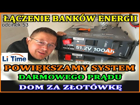 Rozbudowa off-grid - domowego systemu energii o baterie Li-Time 100Ah typu rack. Jak balansować ?