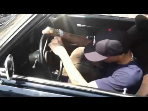 G5 FLEEZY IN THAT ALL BLACK S.S WHIPPING IT