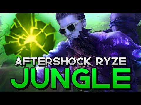 NEW META INCOMING?? REWORKED RYZE JUNGLE IS ACTUALLY NUTS | Aftershock Ryze Jungle Commentary