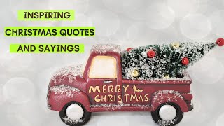 Inspiring Christmas Quotes and Sayings | Quotes about Christmas | Merry Christmas 2021