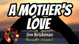 A MOTHER&#39;S LOVE - JIM BRICKMAN (karaoke version)