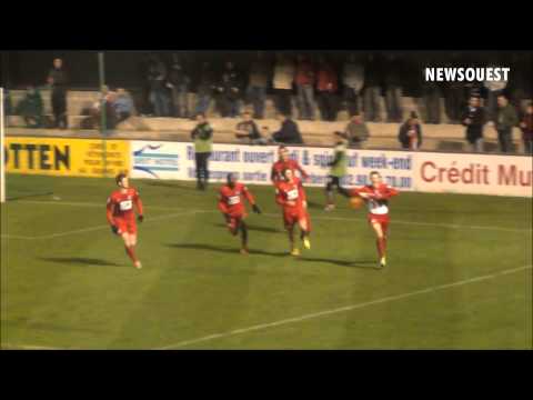 US Concarneau. Le but de Christophe Gourmelon