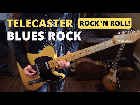 Telecaster Blues Rock in D