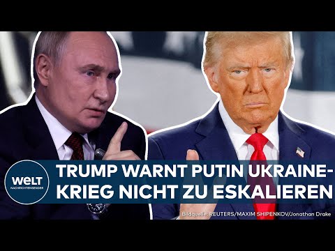 UKRAINE-KRIEG: Warnung an den Kreml! Donald Trump hat wohl bereits mit Wladimir Putin telefoniert
