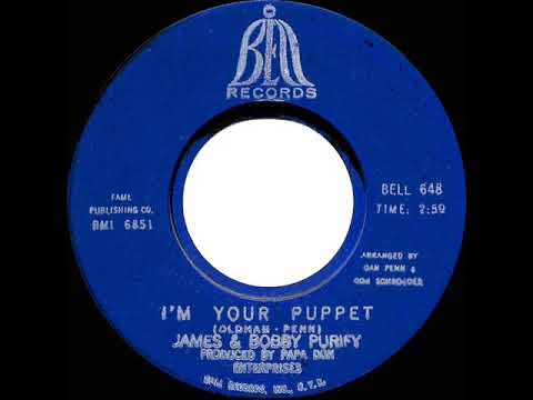 1966 HITS ARCHIVE: I’m Your Puppet - James & Bobby Purify (mono 45)